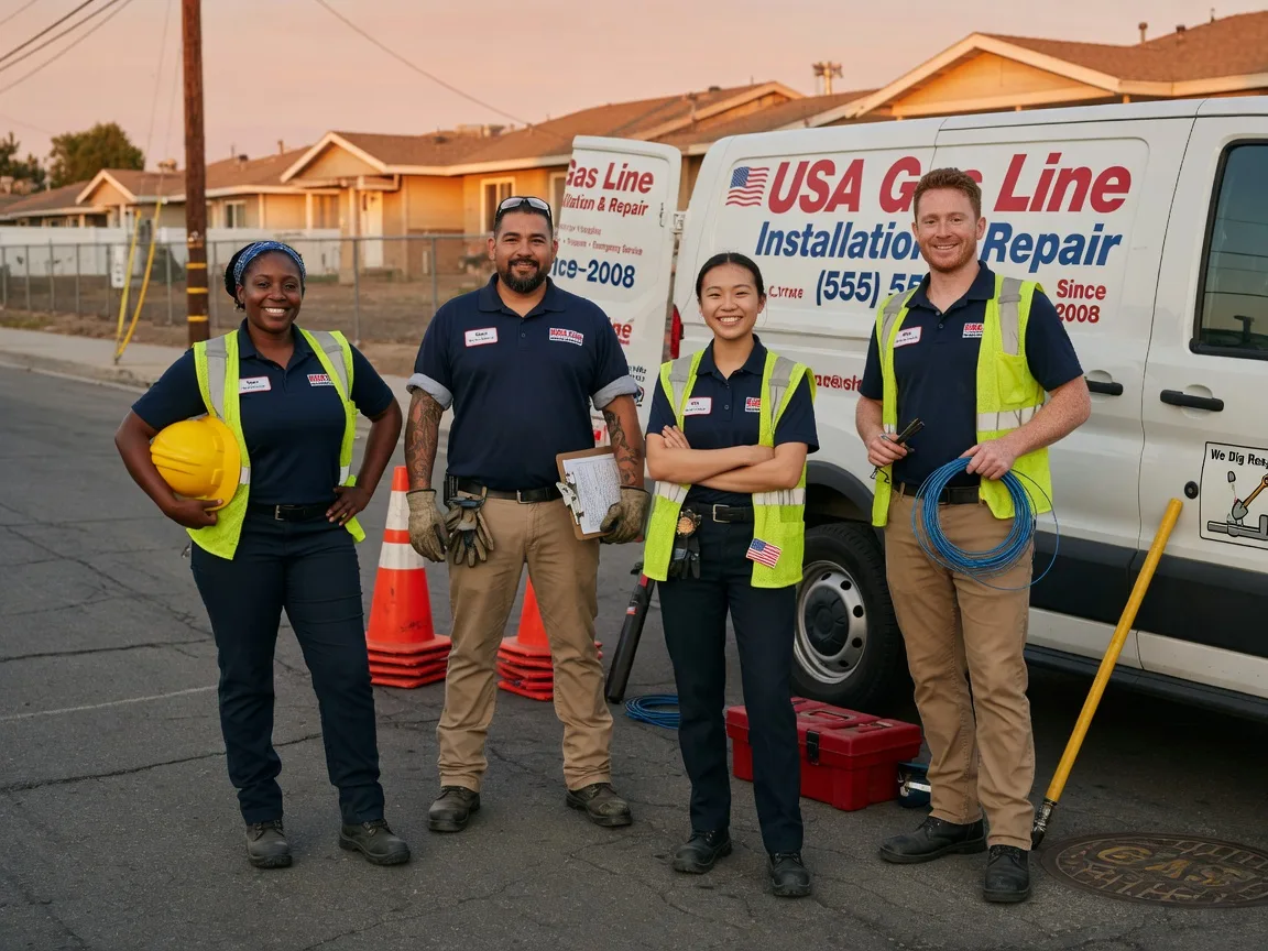 Gas Line Installation company in Mcclellan, CA
